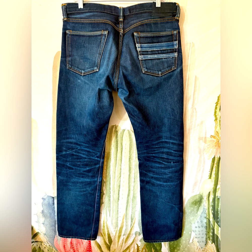 Momotaro Men Jeans 18 oz Dark Blue Selvedge 0605-SA 34” Waist